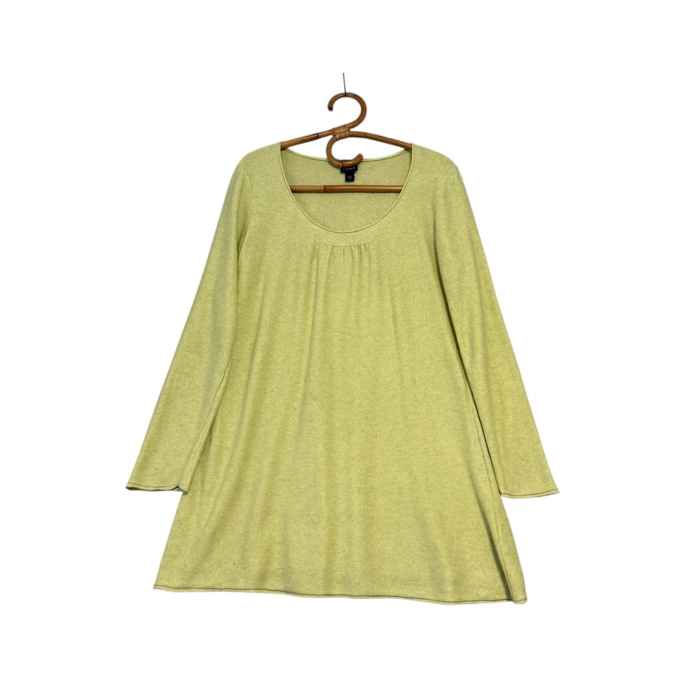 Eileen Fisher | Silk Cashmere Lightweight Scoop Neck Sweater Size M